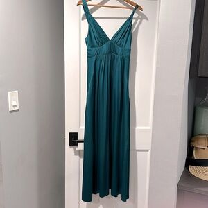 Banana Republic maxi dress in 92% pure silk